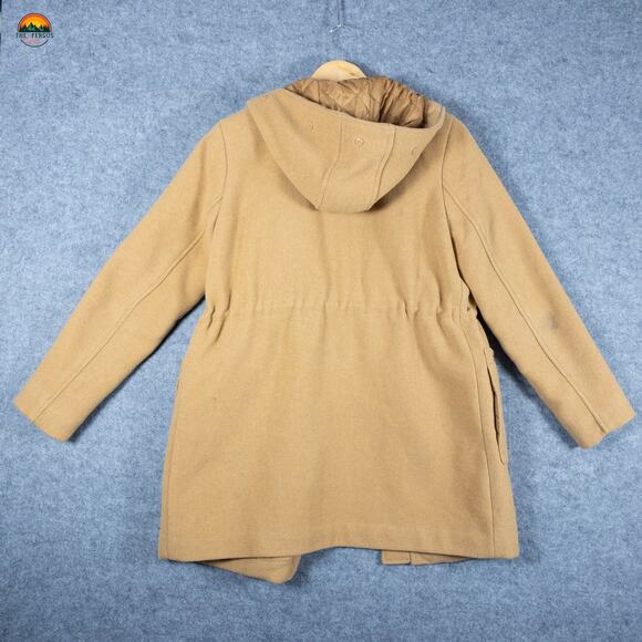 Maurices Overcoat Tan Long Sleeve Full-Zip Pockets Women's Size Medium - Picture 2 of 15